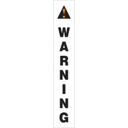Accuform STANCHION POSTS MESSAGE LABEL WARNING PRC301 PRC301